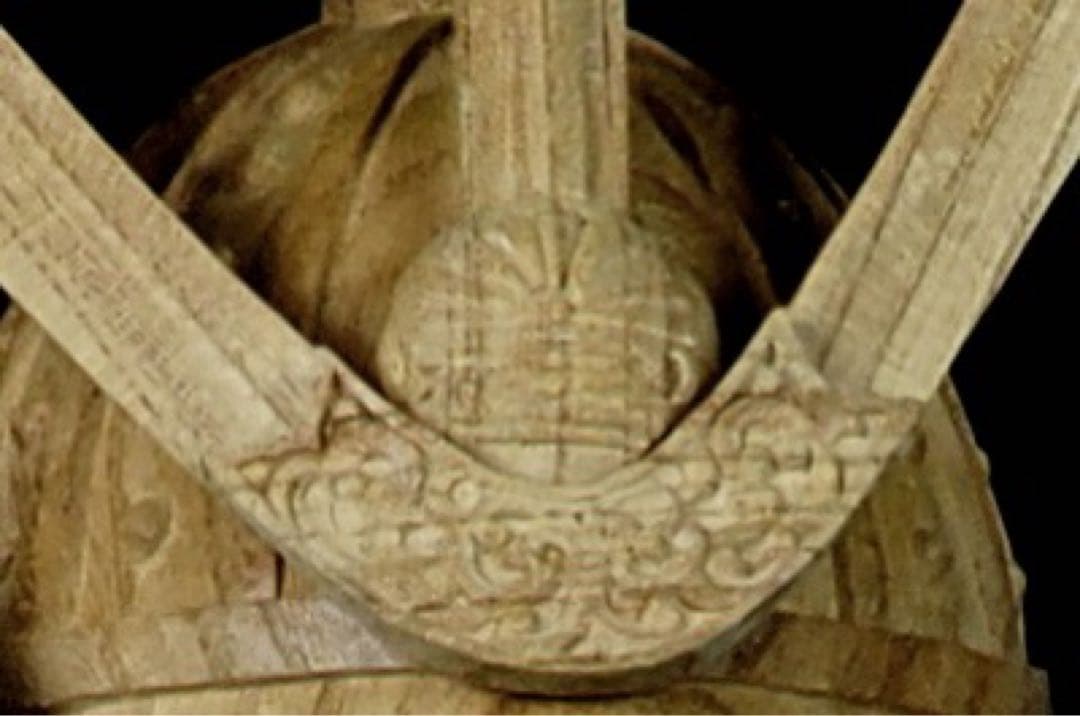 楠木正成像　SHOGUN 将軍　日本の武将　木彫作品　壁掛け　箱あり