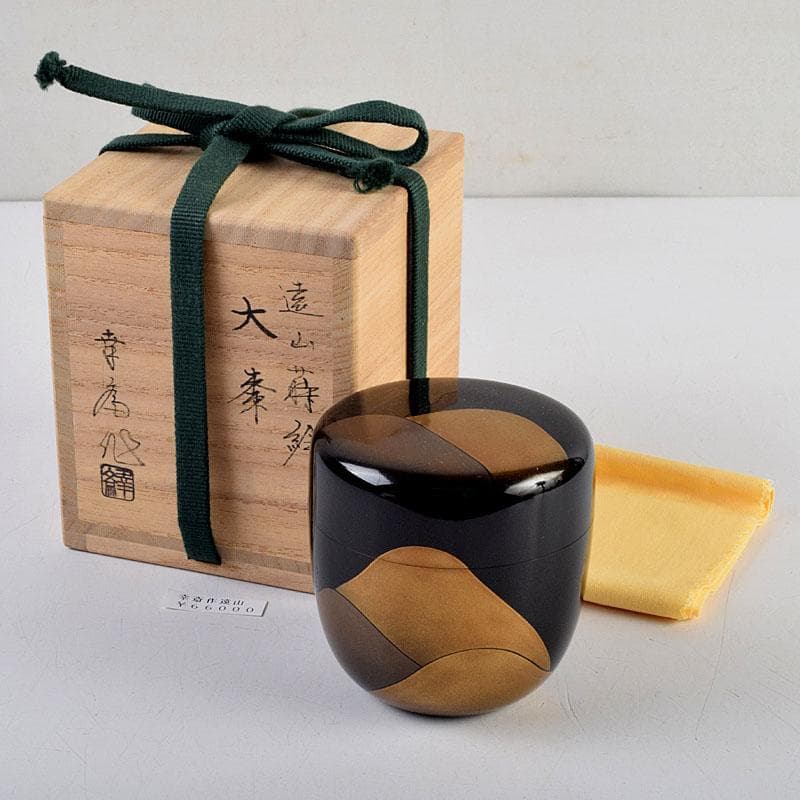 Soho 茶道具　竹内幸斎作　遠山蒔絵　大棗　共箱　V　9138 Soho 様専用茶道具 竹内幸斎作 遠山蒔絵 大棗 共箱 V 9138 - メルカリ