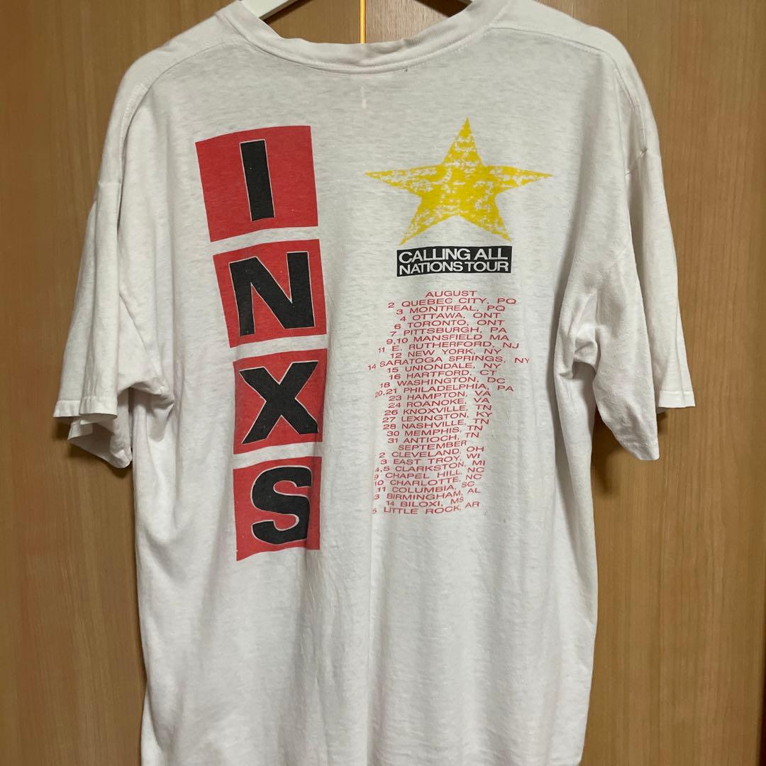 レア INXS ダコタジョンソン着用 バンド Tシャツ ヴィンテージ セレブ