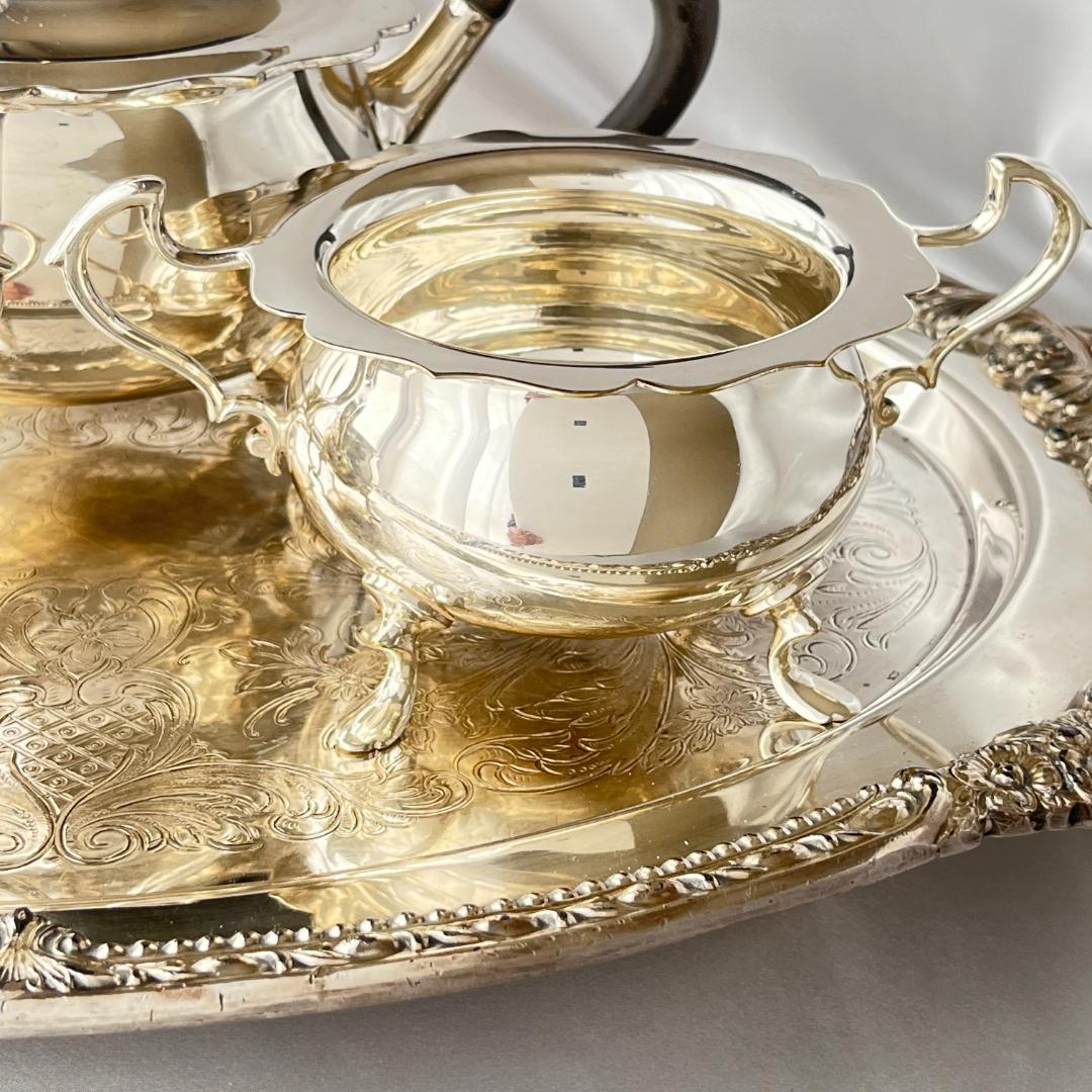 【 Mappin & Webb 】ティーサービス 3点　マッピンアンドウェッブ