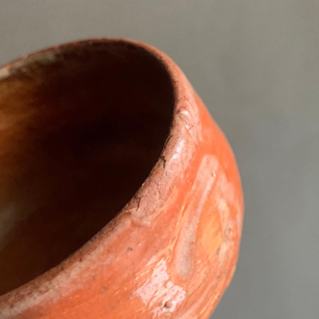 赤楽 小碗 No.5 大盃 小服茶碗 茶籠茶碗 古美術