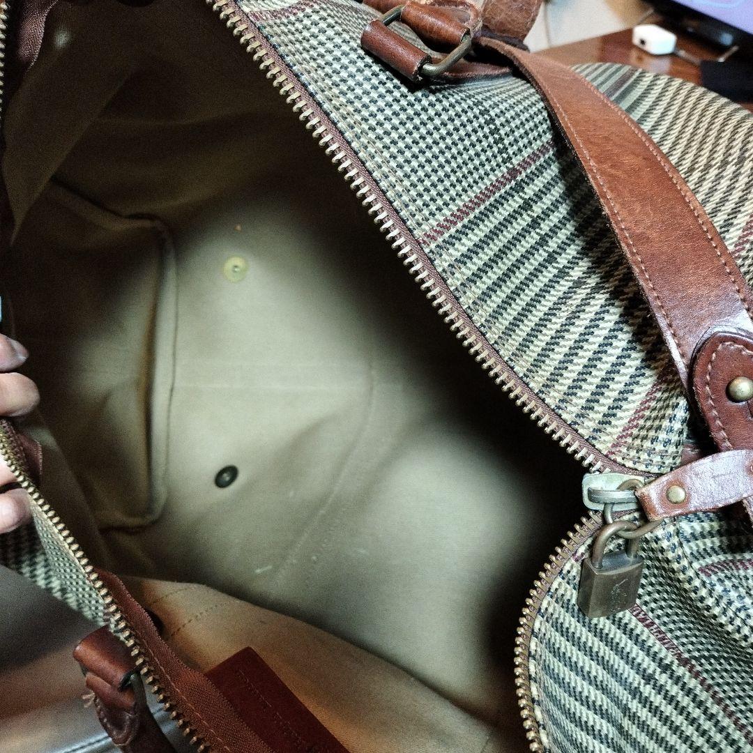 成瀬様用Polo Ralph Lauren チェック柄ボストンバッグ