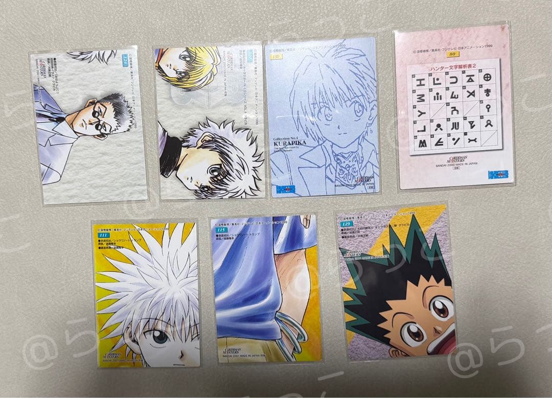 HUNTER×HUNTER クラピカ　カードダスマスターズ　27枚セット