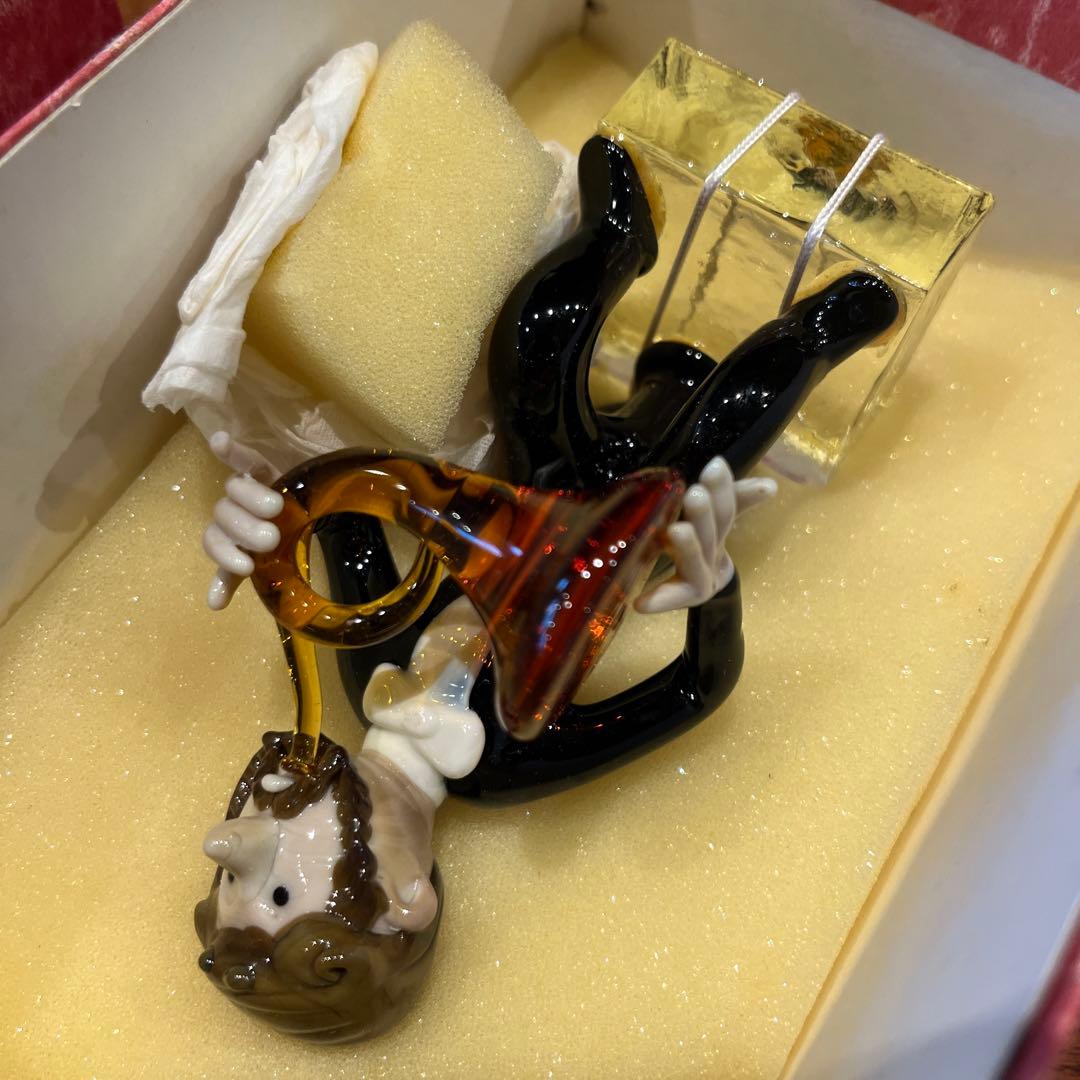 マ*ド様 希少 アンティーク スワロフスキー ボヘミアングラス