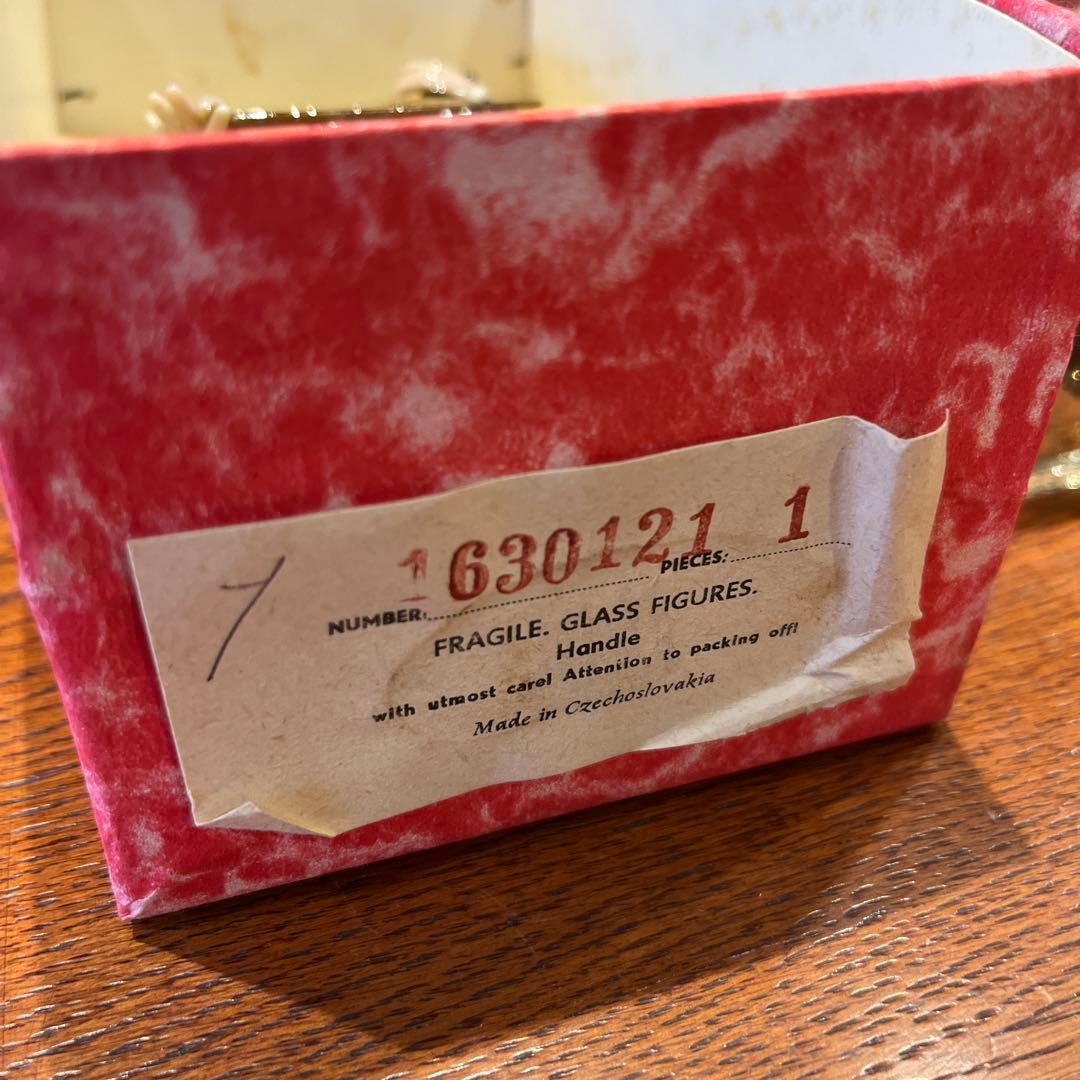 マ*ド様 希少 アンティーク スワロフスキー ボヘミアングラス