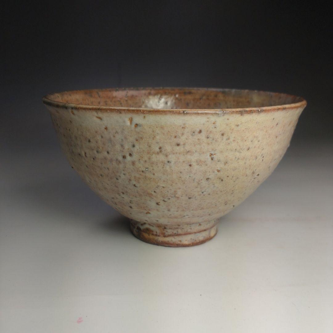 イ130 茶碗『萩焼窯元 大和吉孝松緑』『萩茶碗 共箱』抹茶碗 茶道具