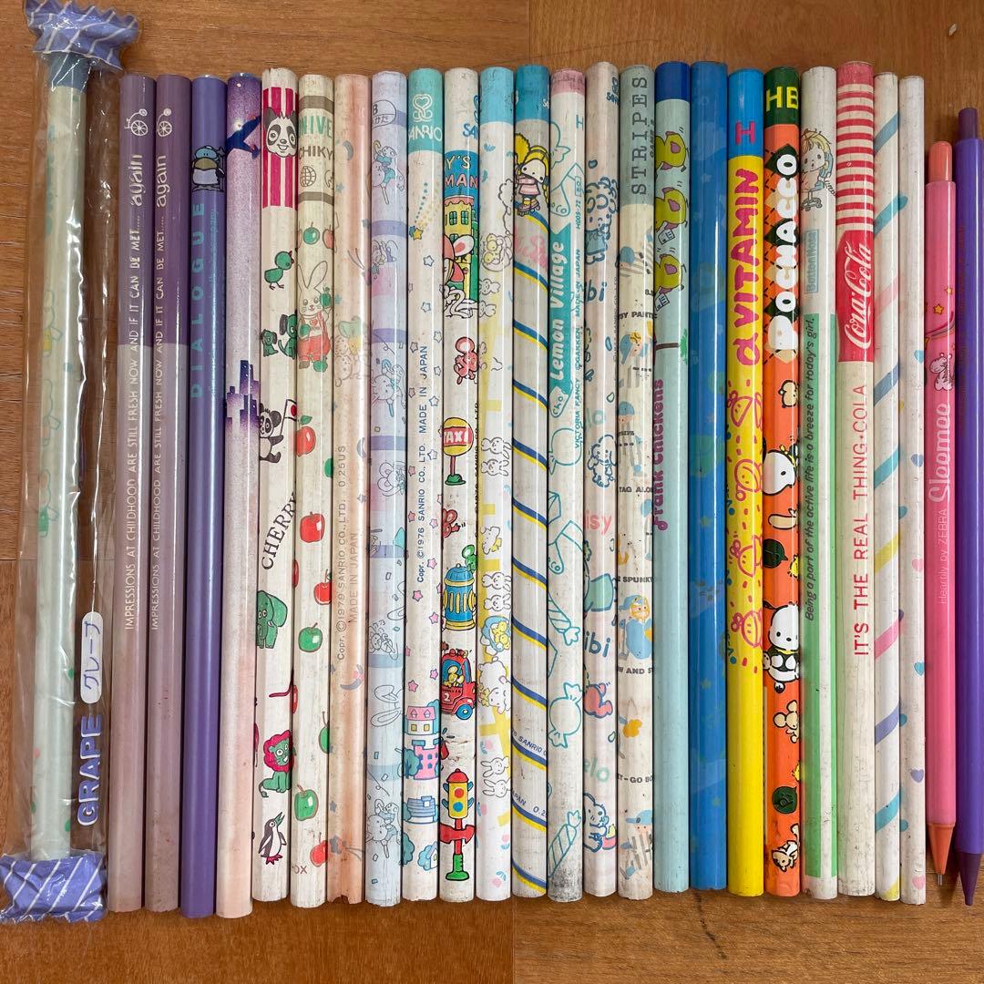 サンリオ キャラクター ファンシー 昭和レトロ 鉛筆 文房具 - メルカリ