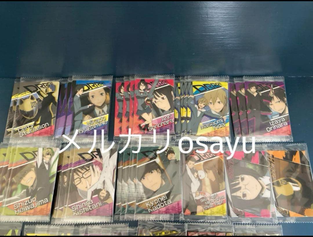 バンダイ デュラララ‼︎ ウエハース カード 48枚 廃盤食玩