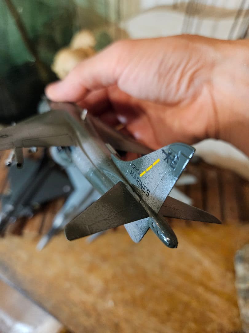 模型　プラモデル　飛行機　戦闘機　ハリアー　ホーネット　ダッソー　フォックスバッ