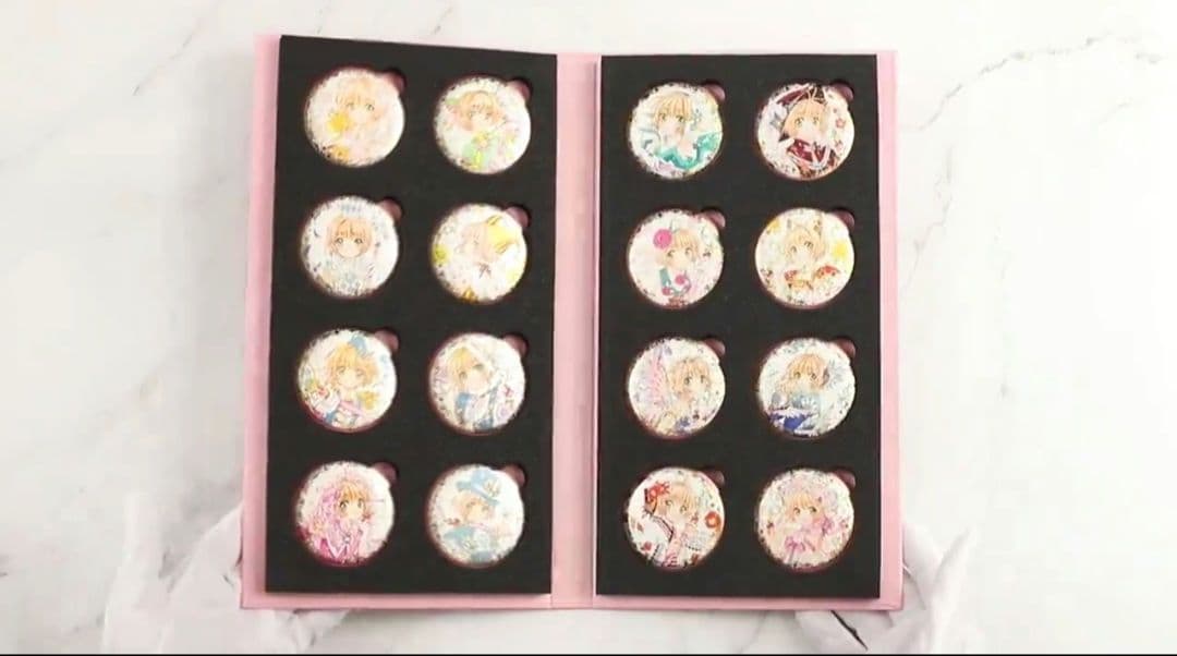 Clamp展 完全受注 カードキャプターさくら 缶バッジセット