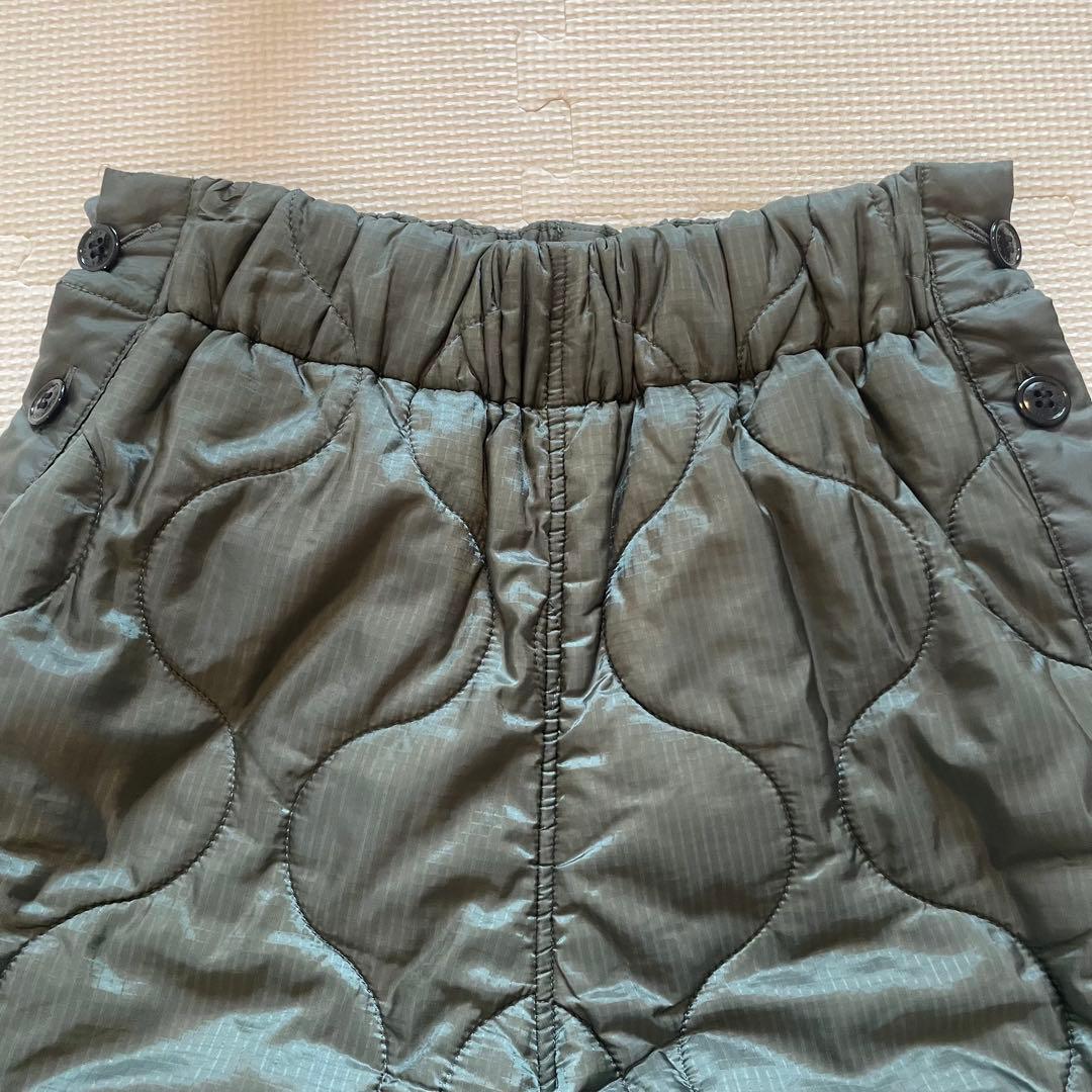 HYKE キルティングパンツ