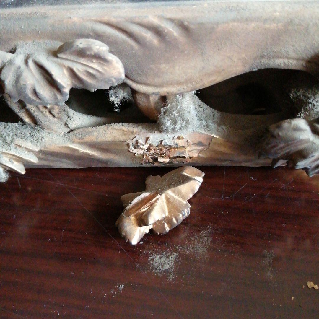 木製仏具 金色天女装飾 20cm 江戸後期～昭和初期