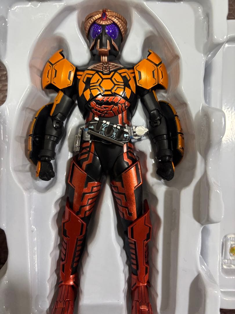 真骨彫SHFiguarts 仮面ライダーオーズブラカワニコンボ　開封済み　中古