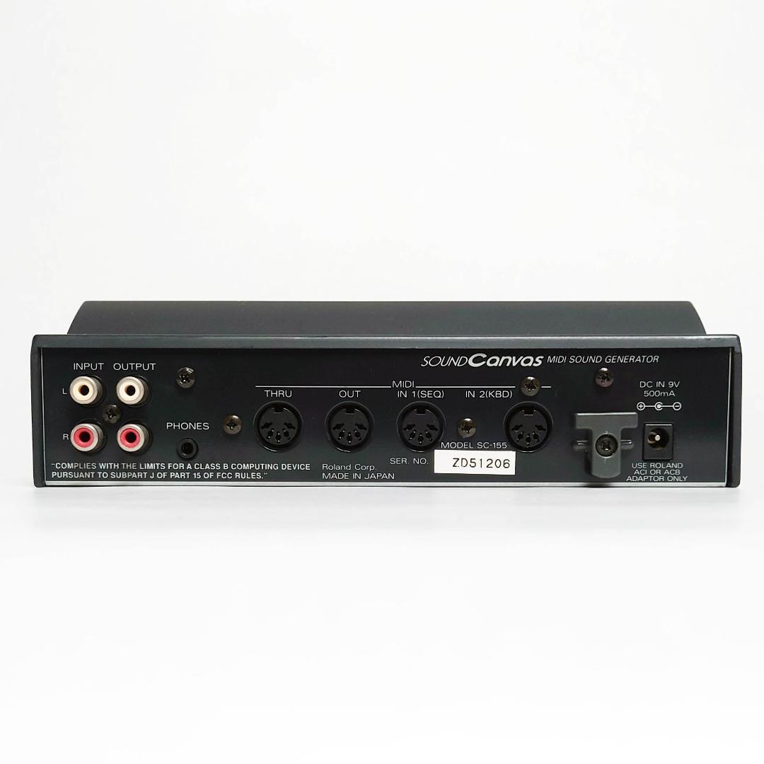 Roland SC-155 サウンドキャンバス GS/GM 音源モジュール - メルカリ