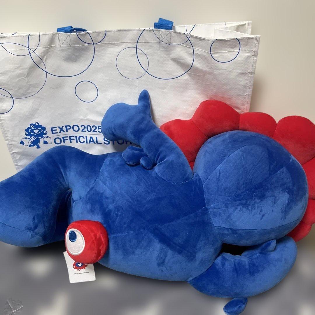 80cmミャクミャクくじ1等ぬいぐるみ（非売品）