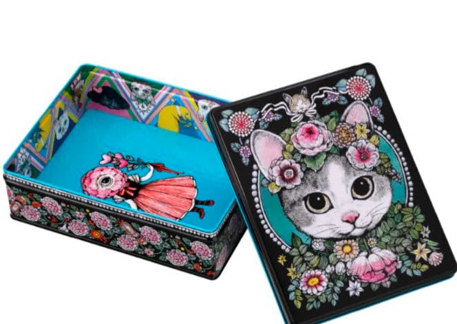 ヒグチユウコ ホルベイン コラボ 角缶 ツールボックス 2種セット