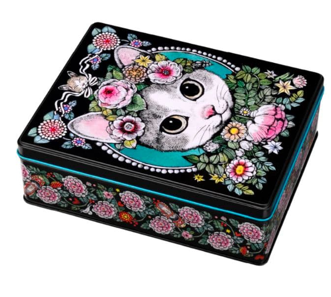 ヒグチユウコ ホルベイン コラボ 角缶 ツールボックス 2種セット