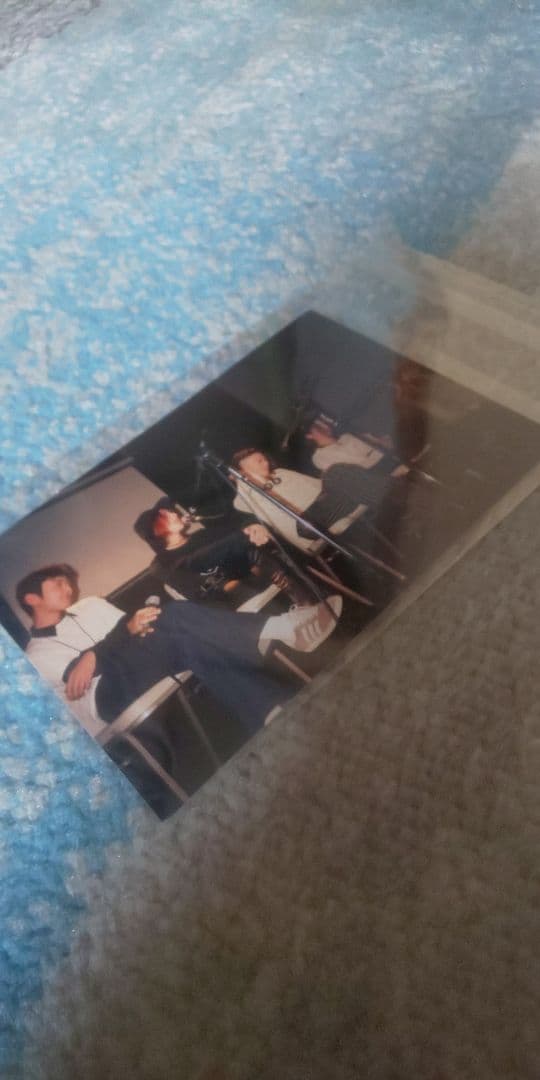 GLAY サイン色紙＆生写真 GLAY 直筆サイン入り色紙 - ロックオンキング