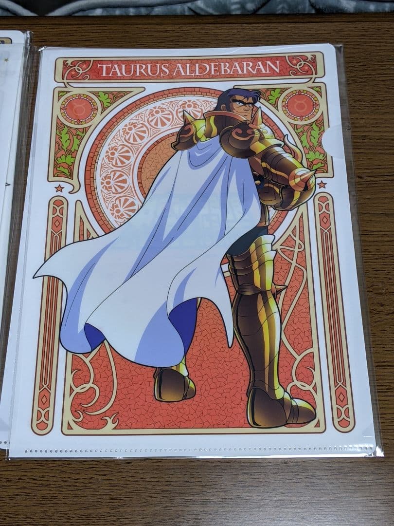 聖闘士星矢 クリアファイルセット アルデバラン＆童虎 デスマスク