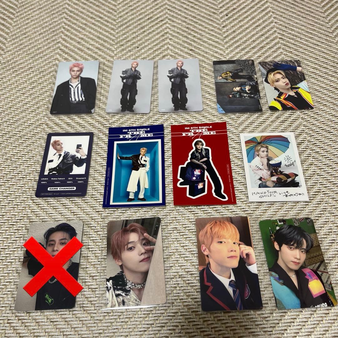 INI JO1トレカ 別売り