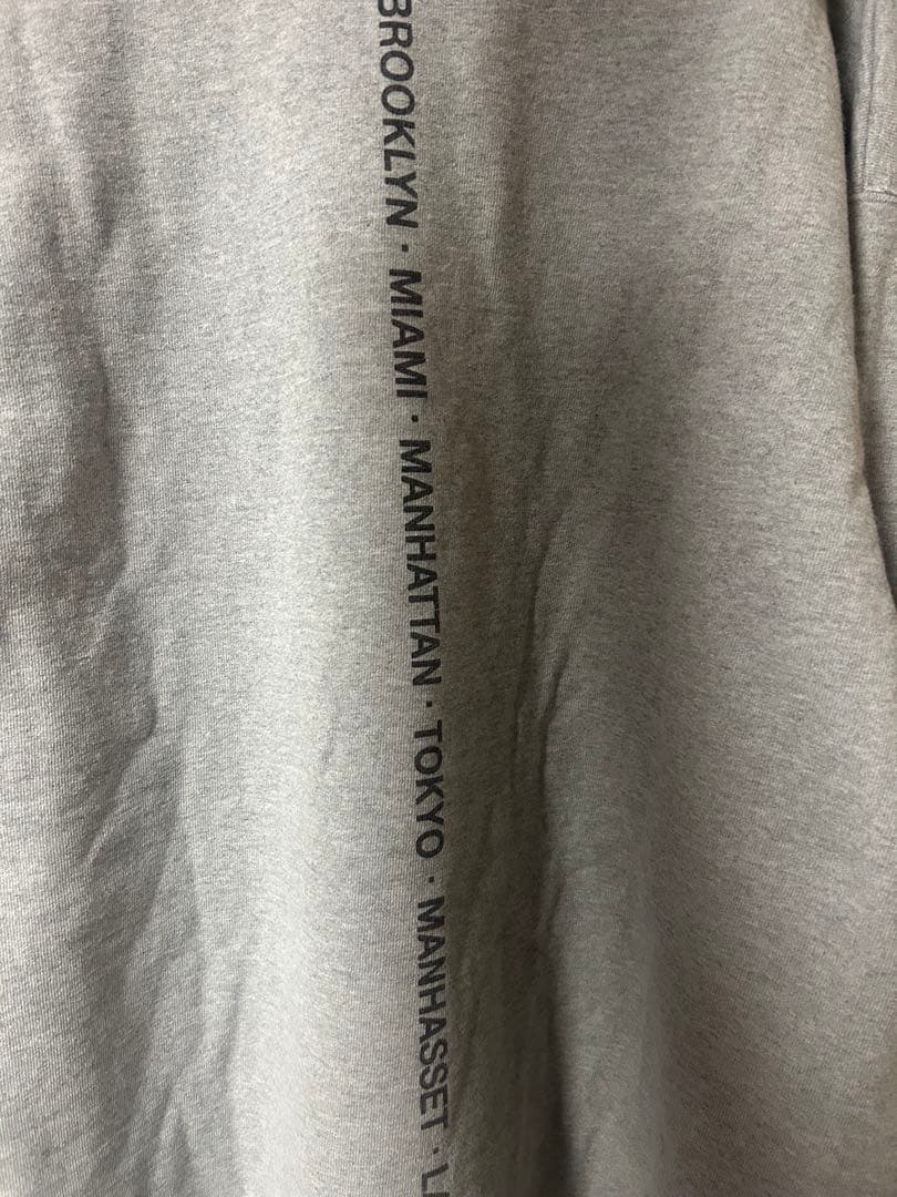 KITH TREATS フード付きパーカー グレーXL