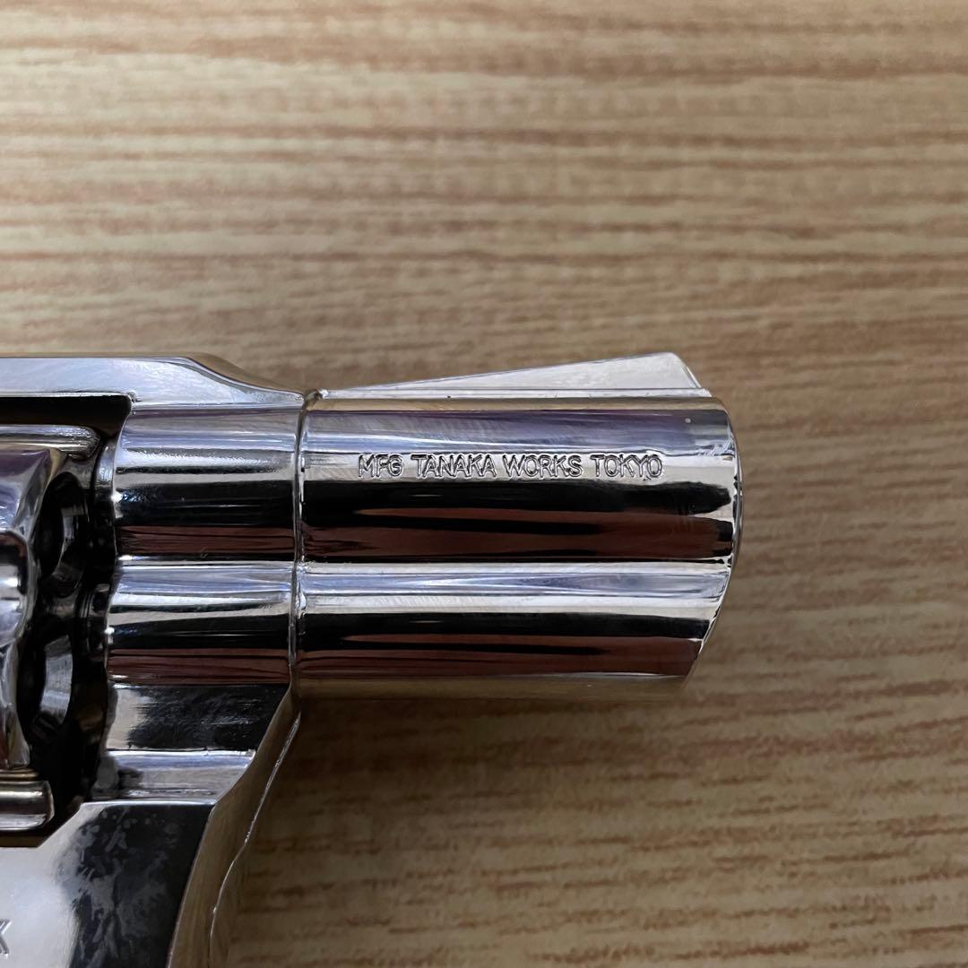 (現状品) タナカ コルト デテクティブスペシャル38 シルバー ガスリボルバー