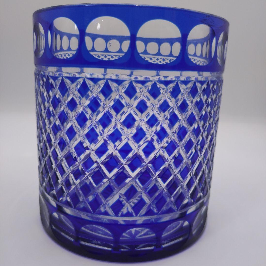 江戸切子 水指 茶道具 伝統工芸品 ガラス - メルカリ