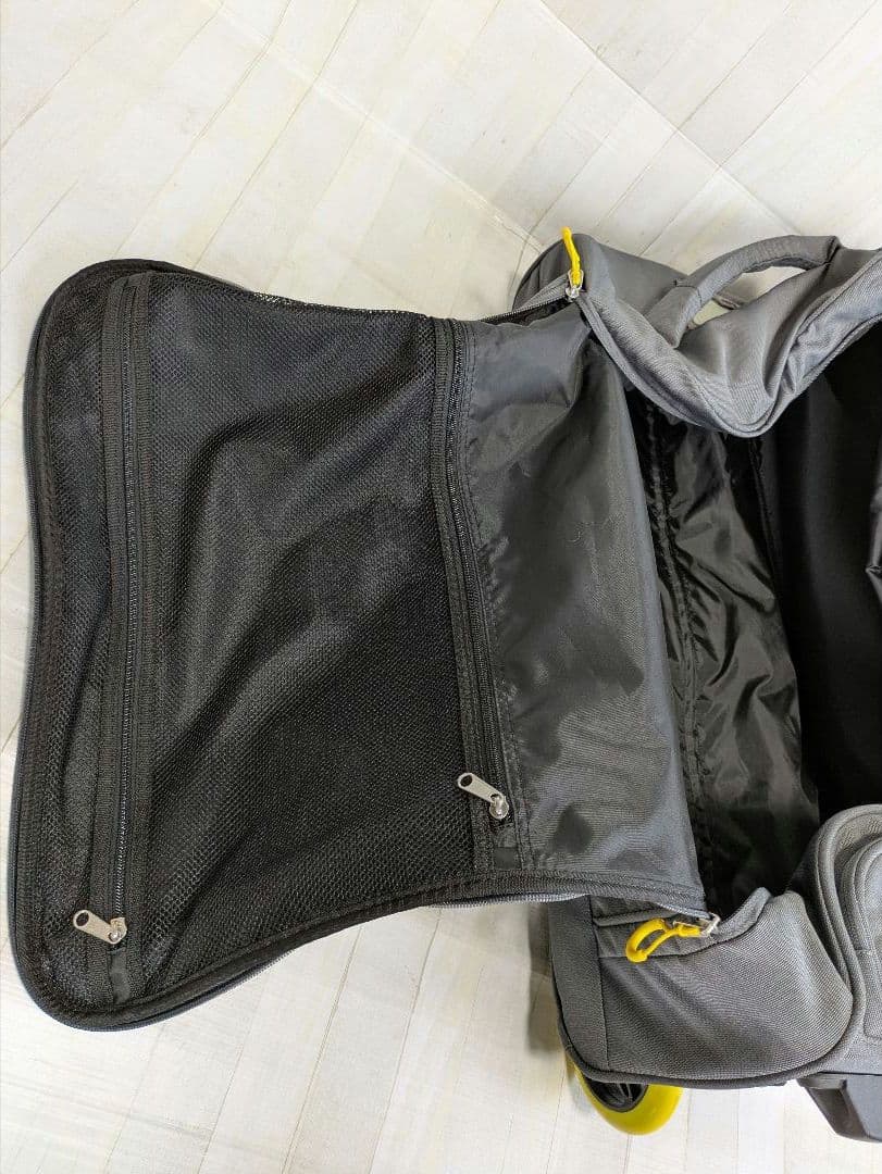 フォルクルVOLKL トラベルウィールスポーツバッグ グレー ボストン