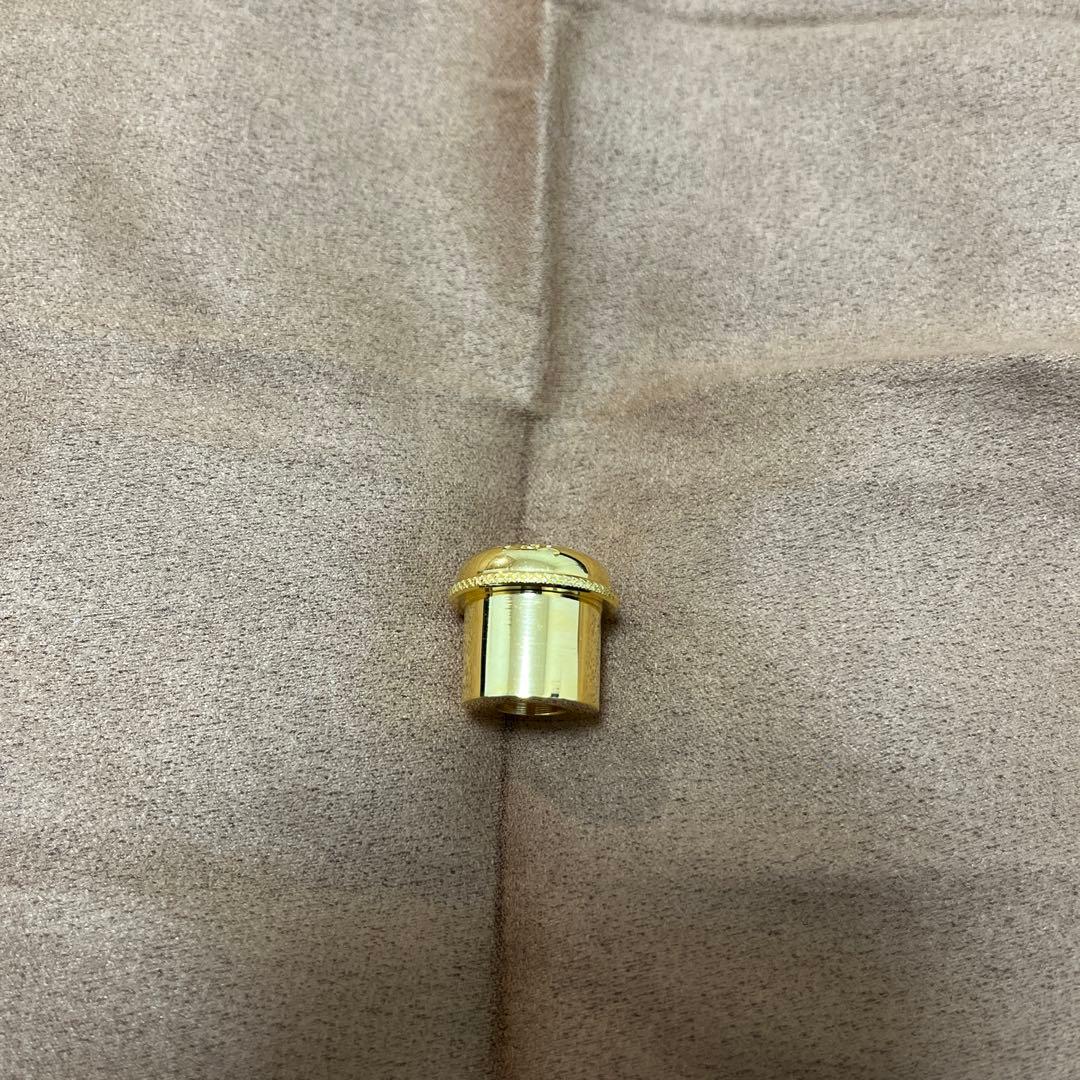 ブルズアイ フルートバランスキャップ Lサイズ ゴールドプレート Mタイプ