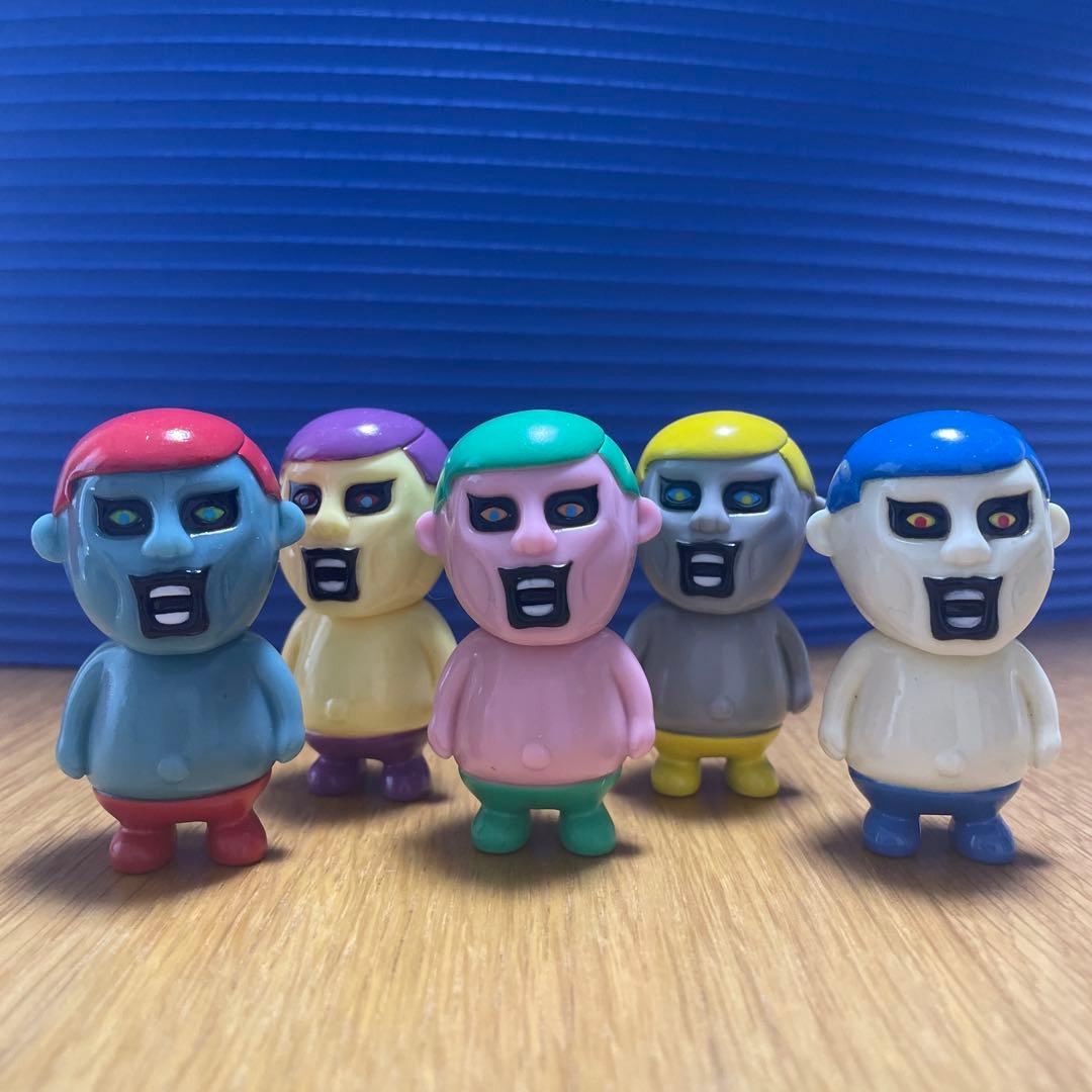 VAG ぽっちゃいつ5種 ソフビ パンクドランカーズ メディコムトイ