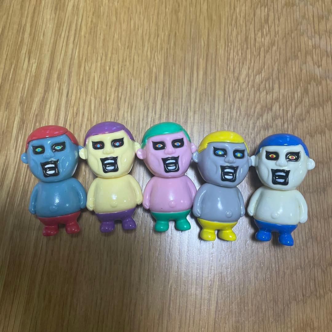 VAG ぽっちゃいつ5種 ソフビ パンクドランカーズ メディコムトイ