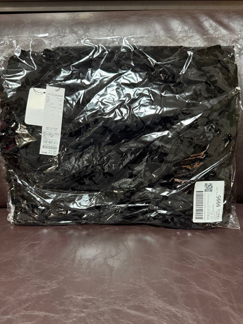 CIAOPANIC ベロアフラワーティアードワンピース