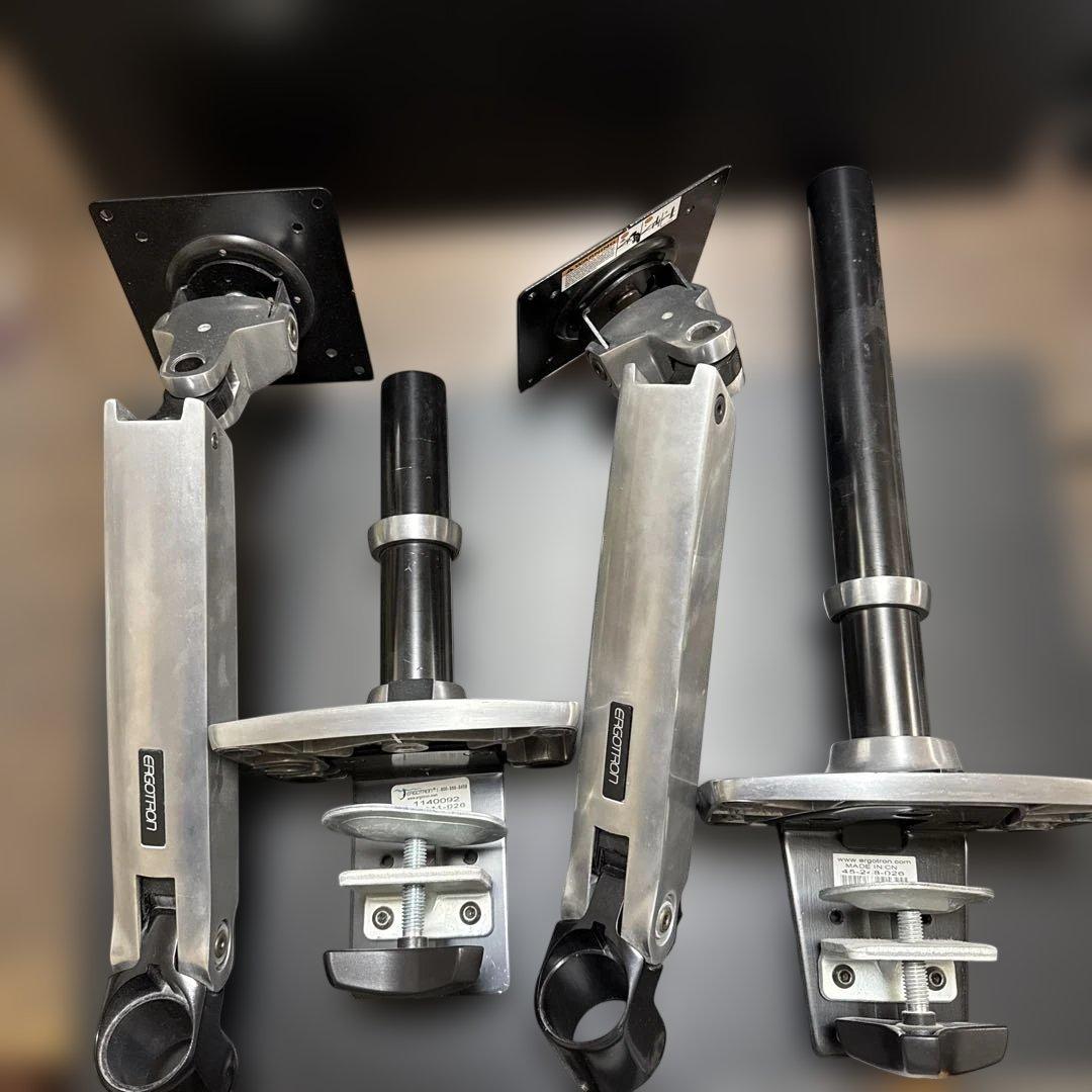 ERGOTRON エルゴトロン デスク モニター アーム　2基 synnex_e1r00vs