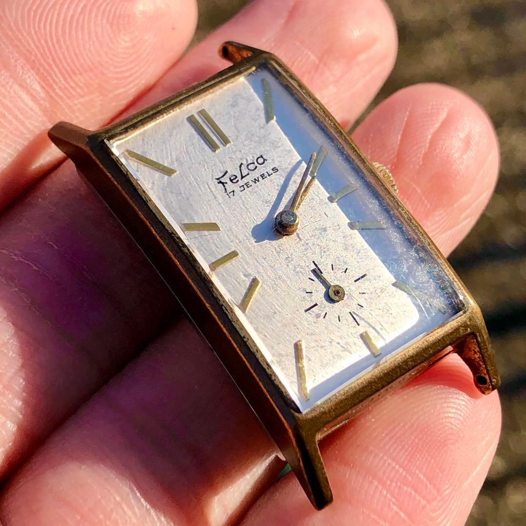 FeLca　手巻き　ヴィンテージ腕時計