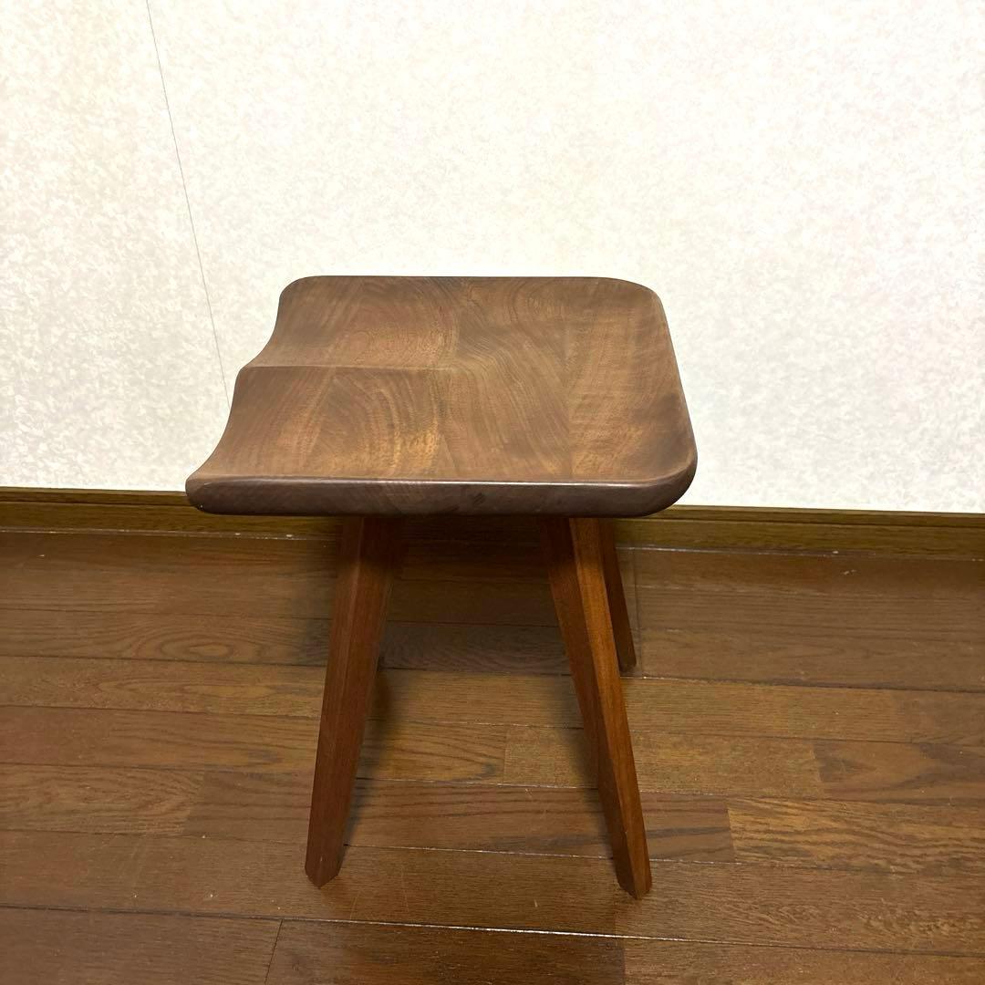 【良品】関家具 アトリエ木馬 MIKUスツール ウォールナット