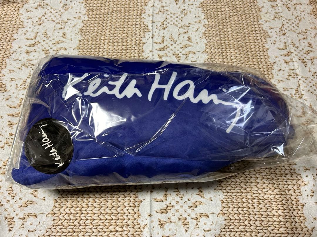 キースヘリング 3点セット 犬型クッション 1つ 収納ボックス スツール