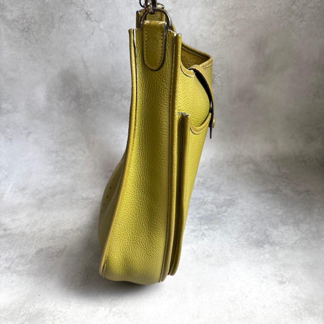 HERMES エブリン1 PM ショルダーバッグ レザー ◽︎H刻印