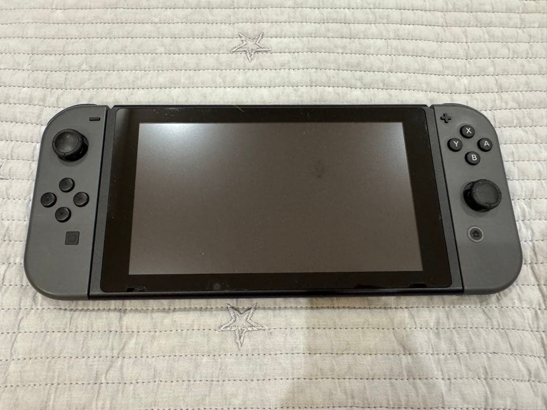 【美品】Nintendo Switch グレー 本体 (付属品付)