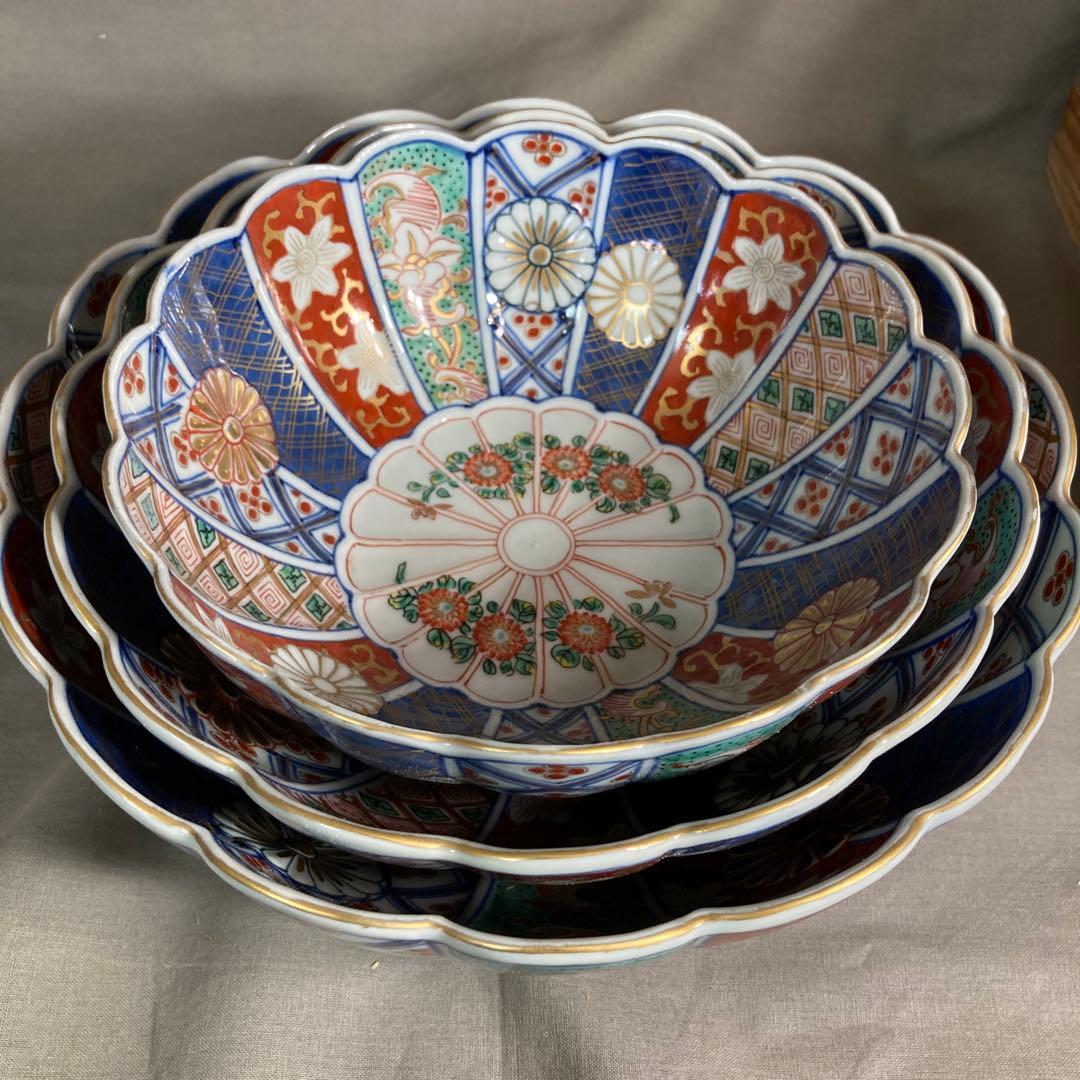 古伊万里文】古伊万里の伝統 日本の名窯 古伊万里 染錦菊花