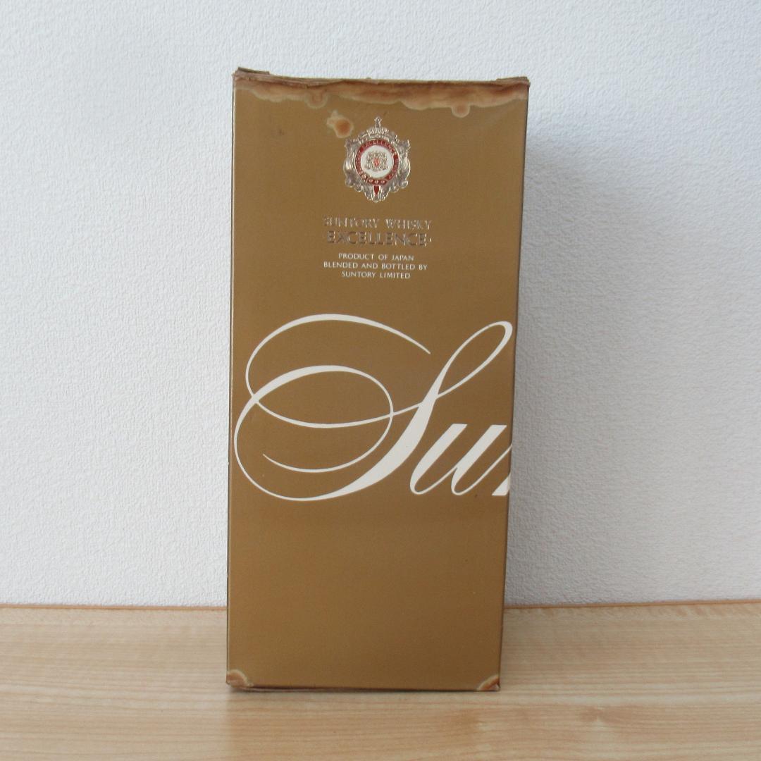 レトロ】サントリー エクセレンス 古酒 箱入り ウイスキー 豪華ボトル