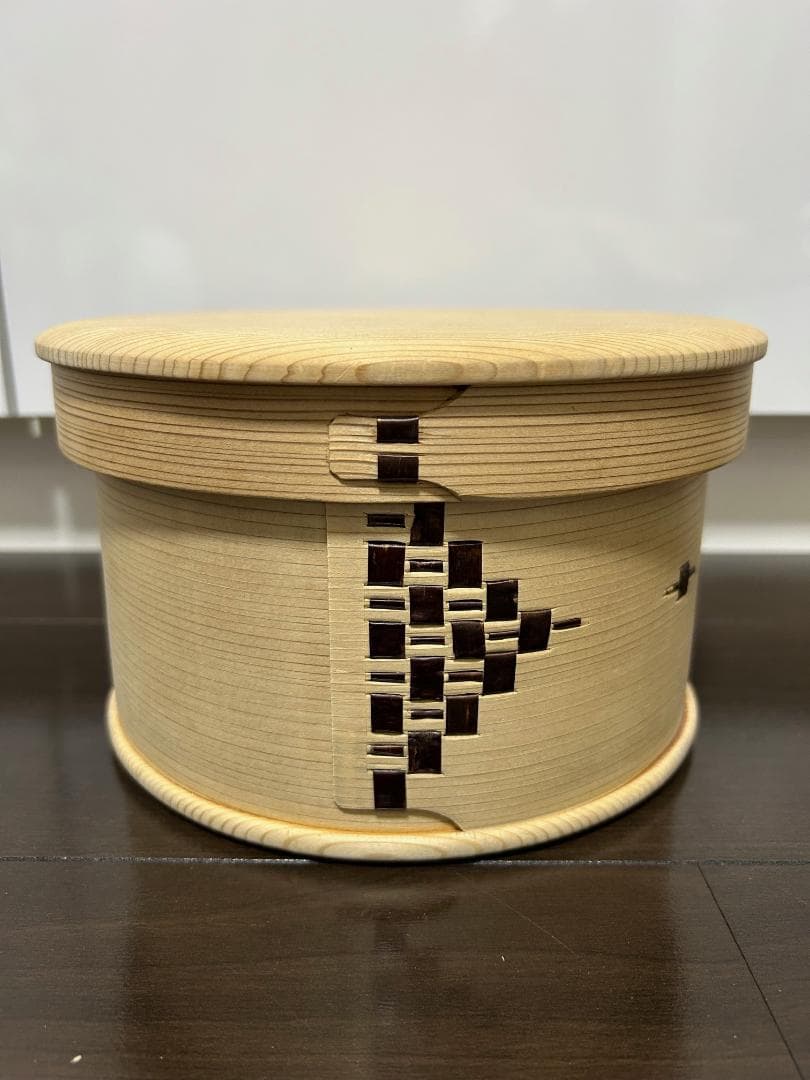 柴田慶信商店 天然杉 おひつ 6寸（3合用） おひつ 3合 大館工芸社 曲げ