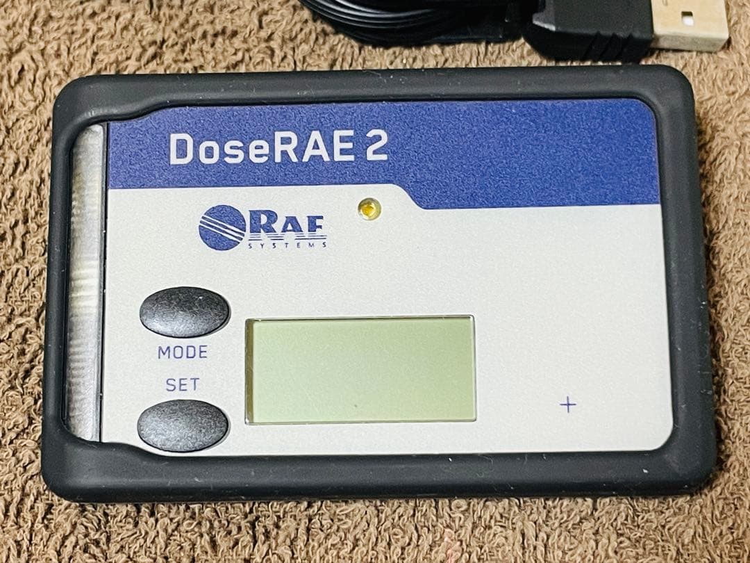 ジャンク品扱い】DoseRAE2 PRM1200 放射線量モニター放射線測定器