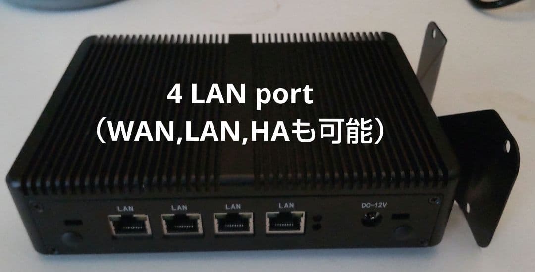 中古】4 LAN仕様 miniPC J1900 （自前ルーター可） - メルカリ