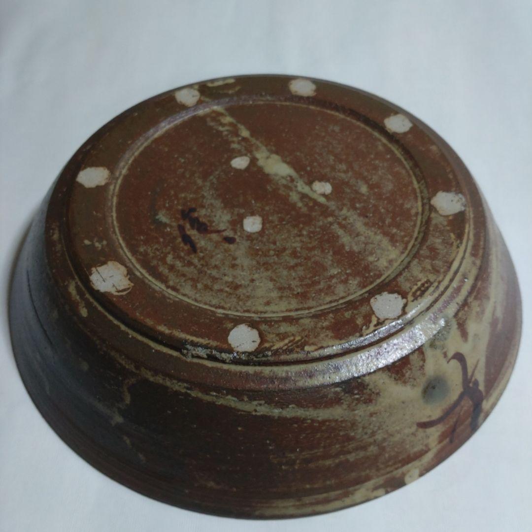 絵唐津 菓子皿 在銘『柳に燕』茶道具