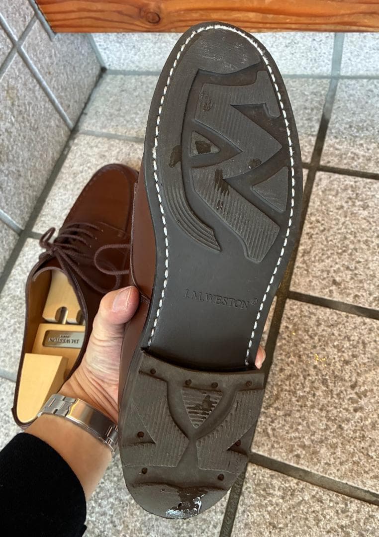 J.M. WESTON GOLF 641 7C タンブラウン BEAMS F