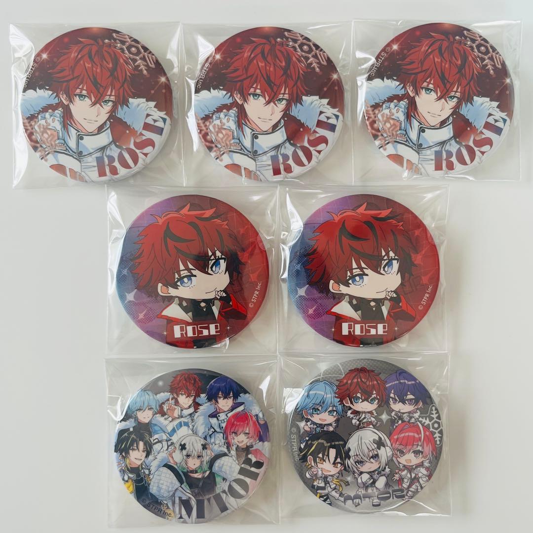 めておら ロゼ 缶バッジ まとめ売り Meteorites ウィンターグッズ めて