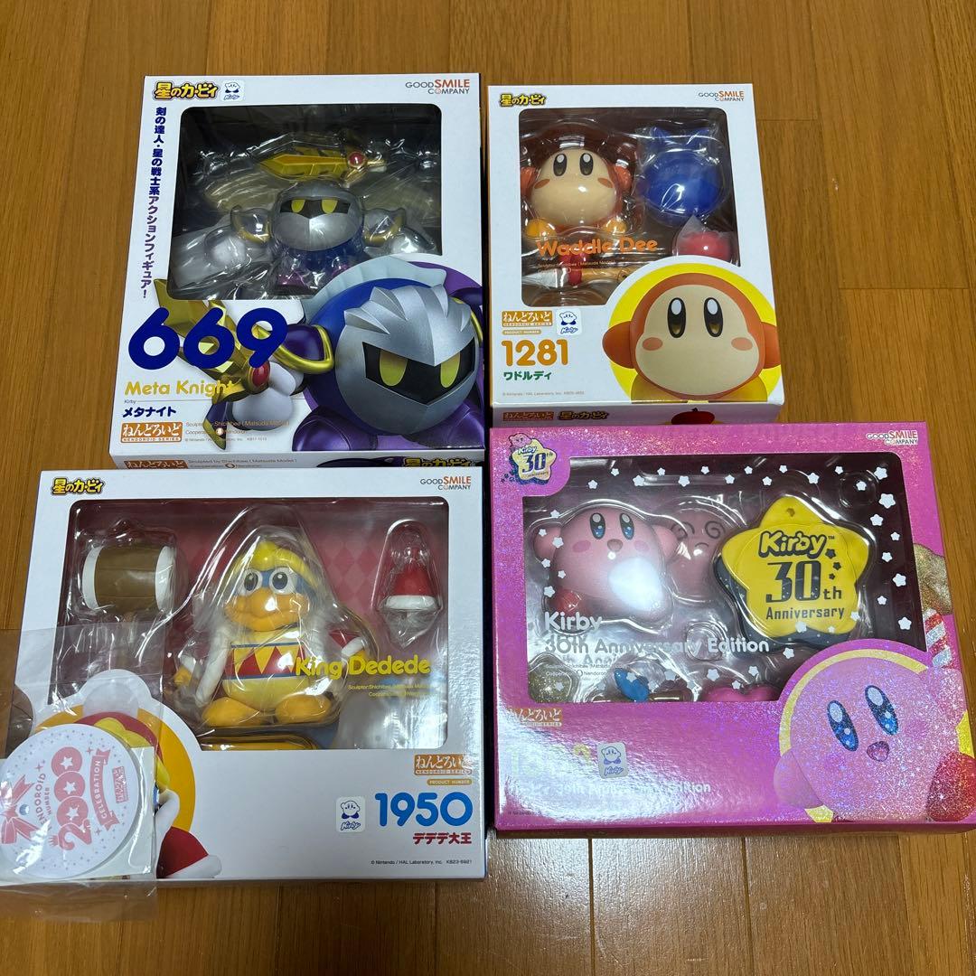 未開封品】ねんどろいど カービィ＆メタナイト＆ワドルディ＆デデデ