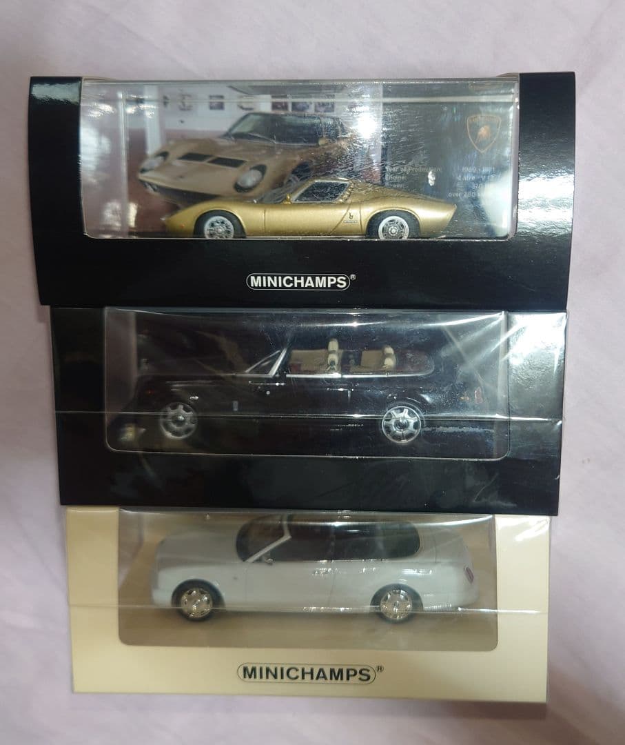 MINICHAMPS 3台セット ミニカー 1/43スケール
