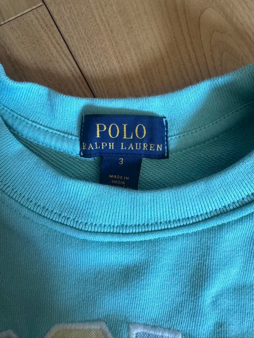 Polo Ralph Lauren トレーナー サイズ3 水色