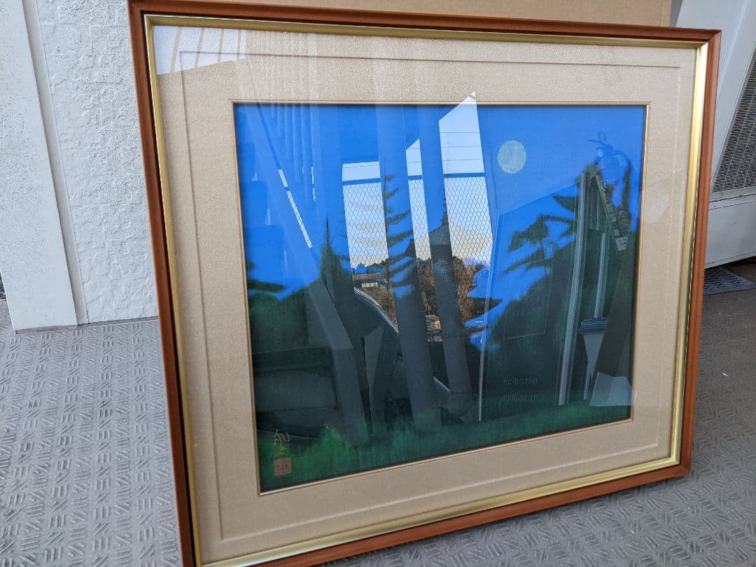 ○新品級で格安です…超美品…薬師寺の夜…平山郁夫